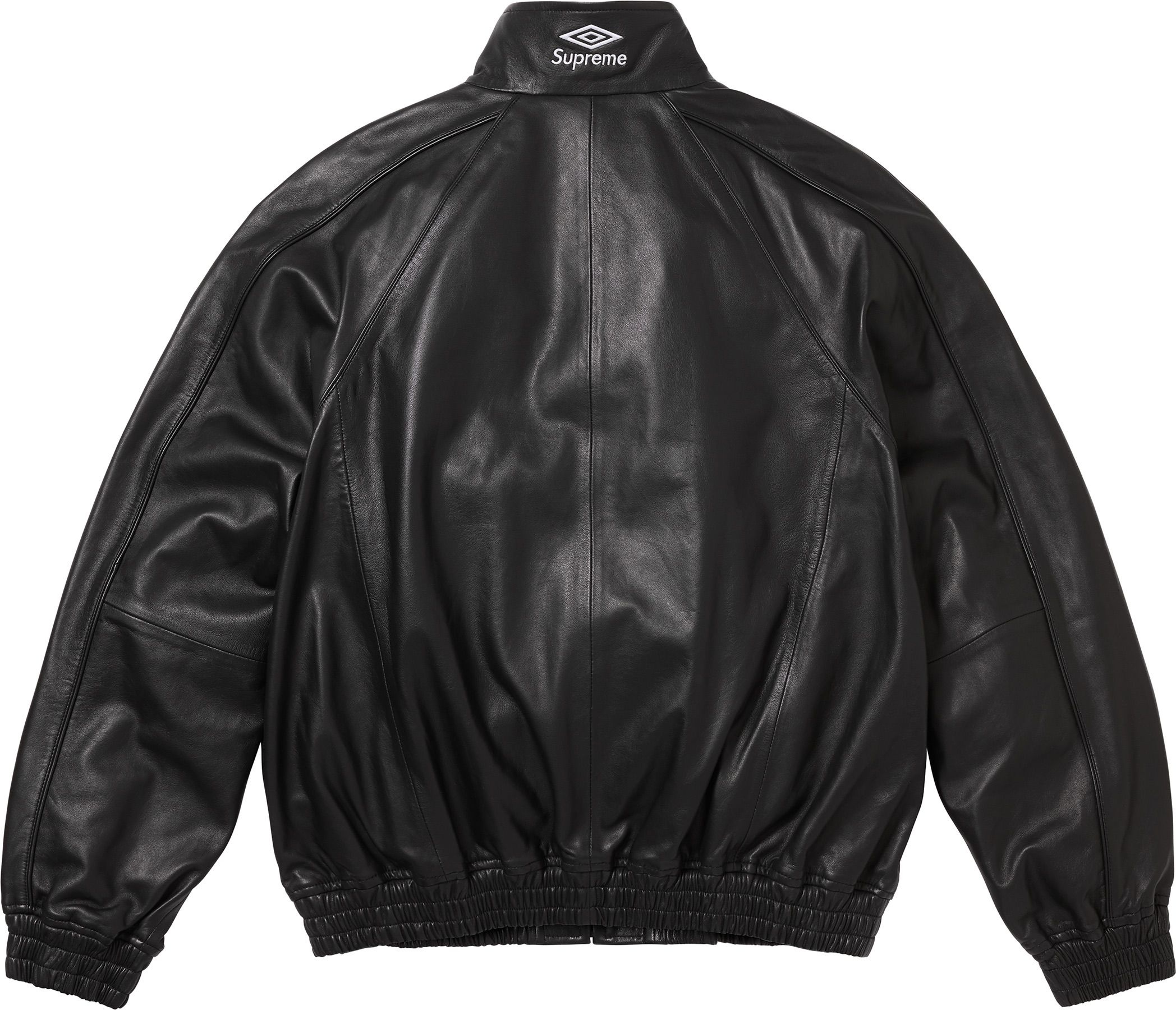 Supreme®/Umbro® Leather Track Jacket view 17